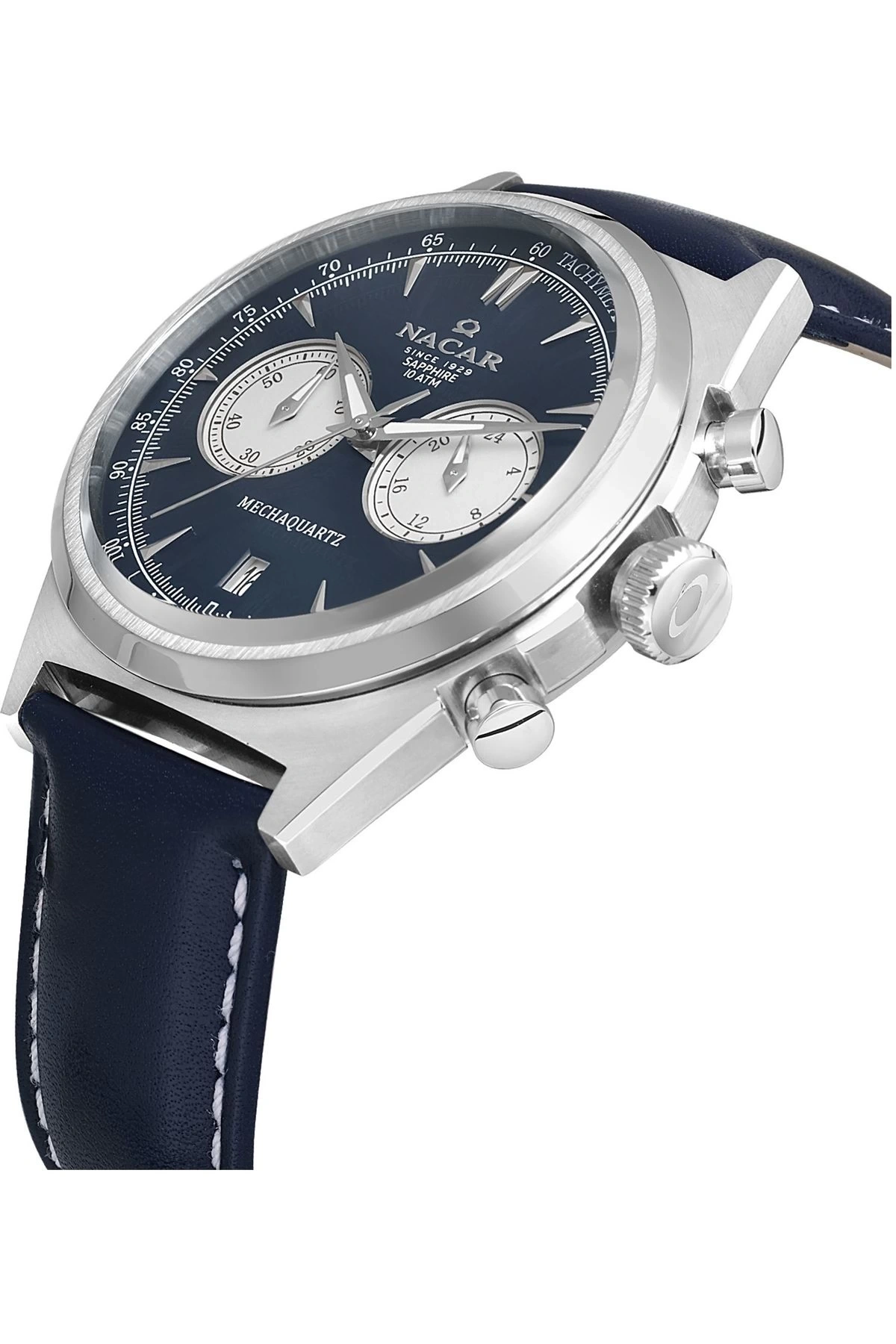 MAVİ DERİ ERKEK KOL SAATİ NC38-299021-ALL3