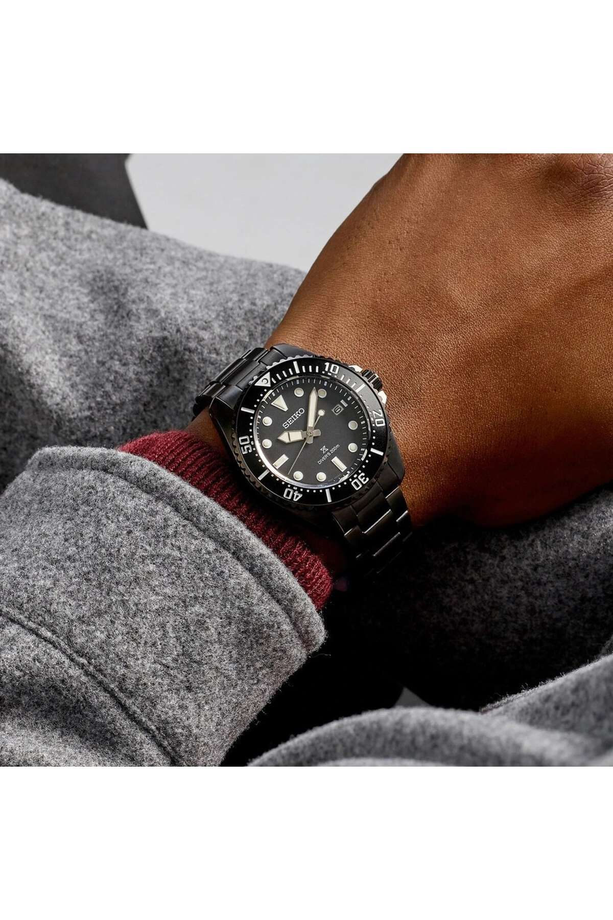 Seiko Prospex SNE599P Solar Divers Erkek Kol Saati