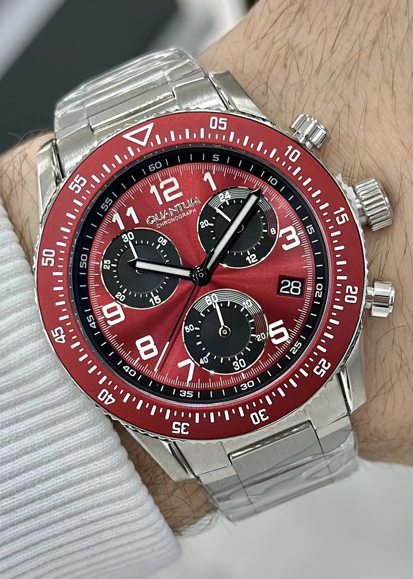 Quantum Çelik Kordon Erkek Kol Saati