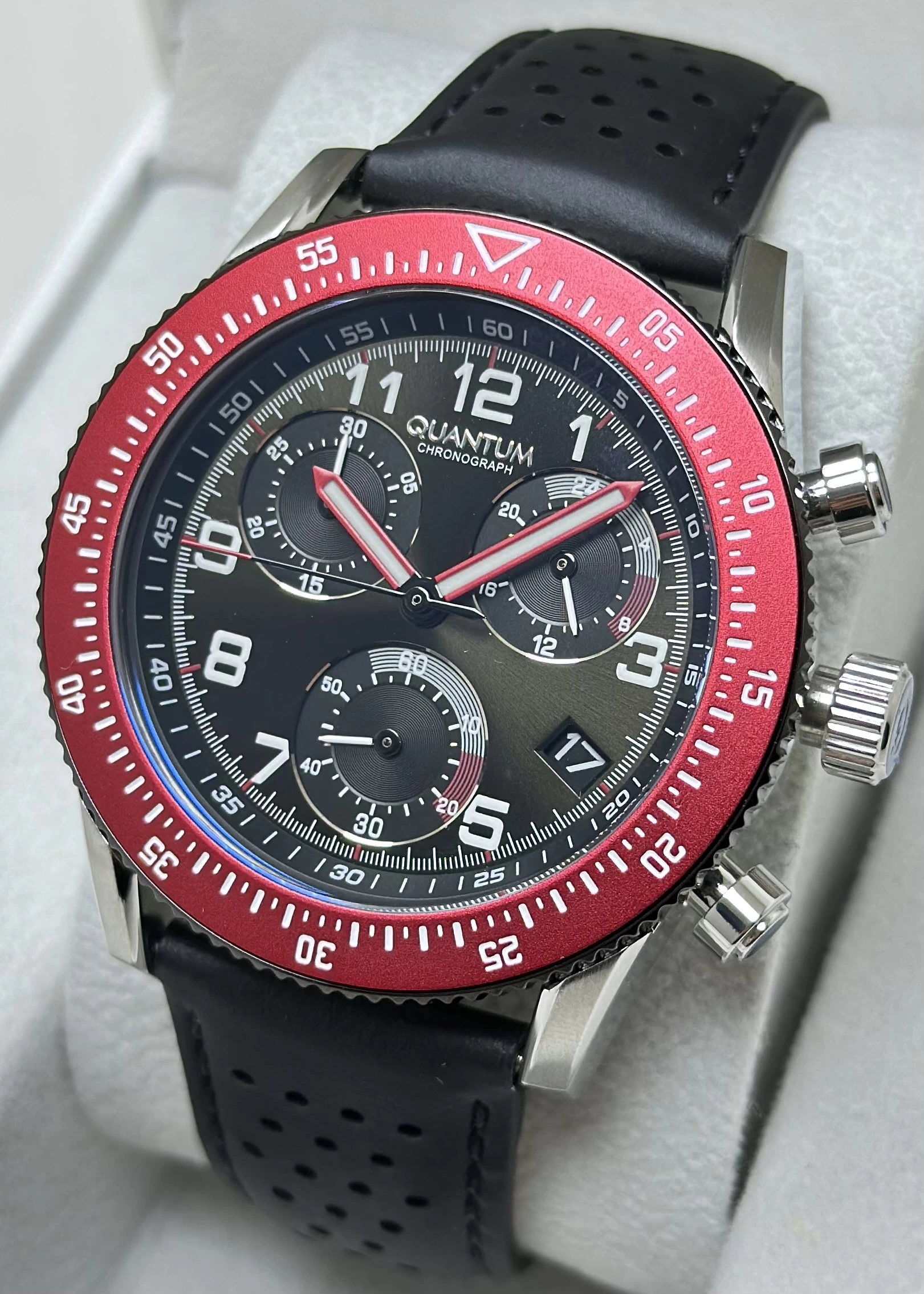 Quantum Deri Kordon Erkek Kol Saati