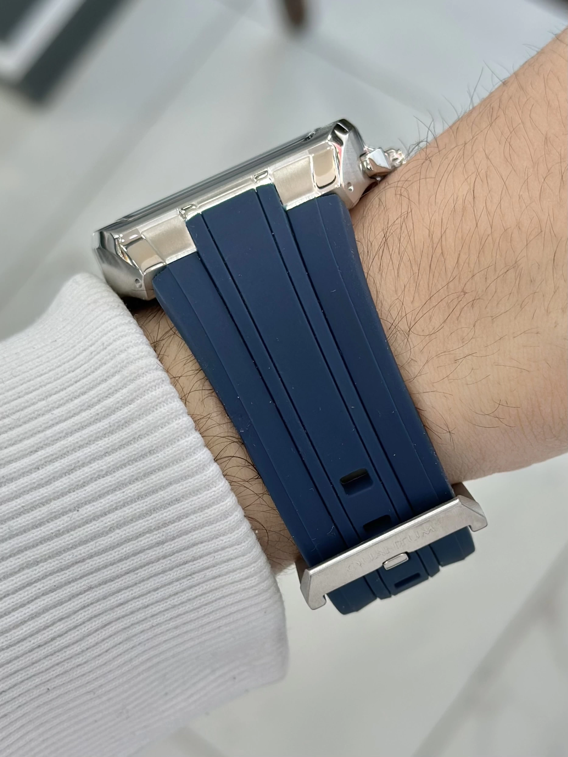 Quantum Marka Kare Mavi Erkek Kol Saati