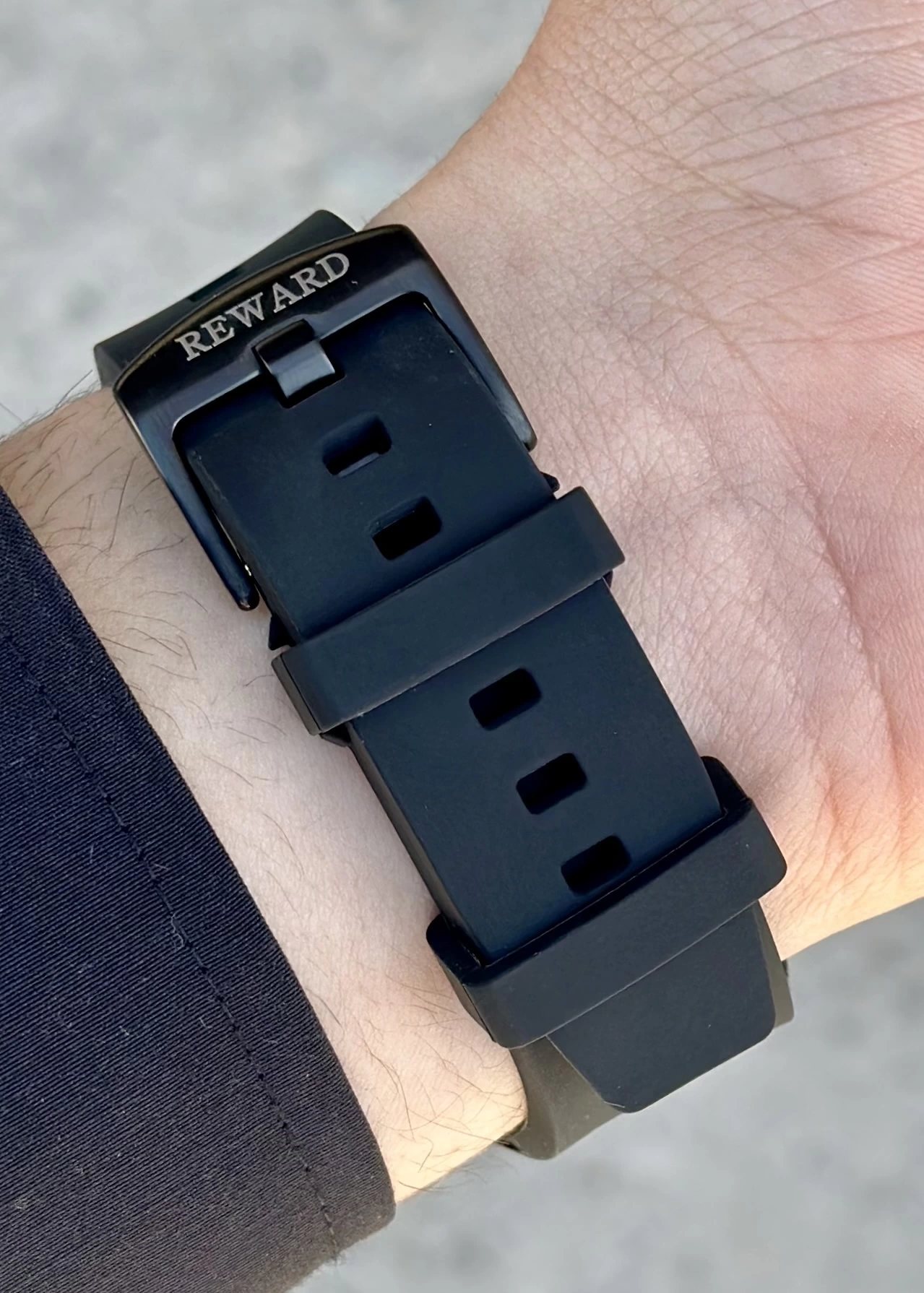 Reward Gold/Siyah Çelik Kasa Otomatik Erkek Kol Saati