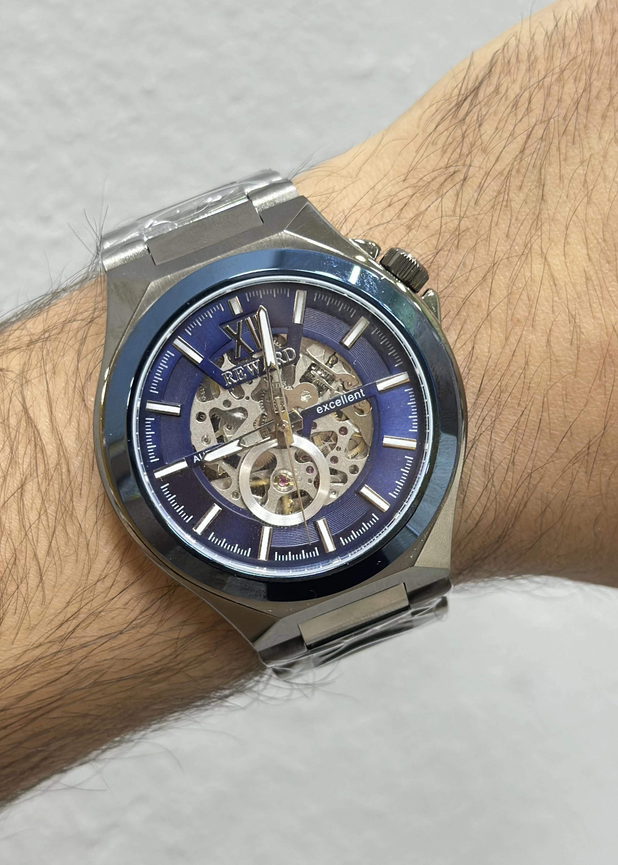 Reward Metal Kordon Otomatik Erkek Kol Saati