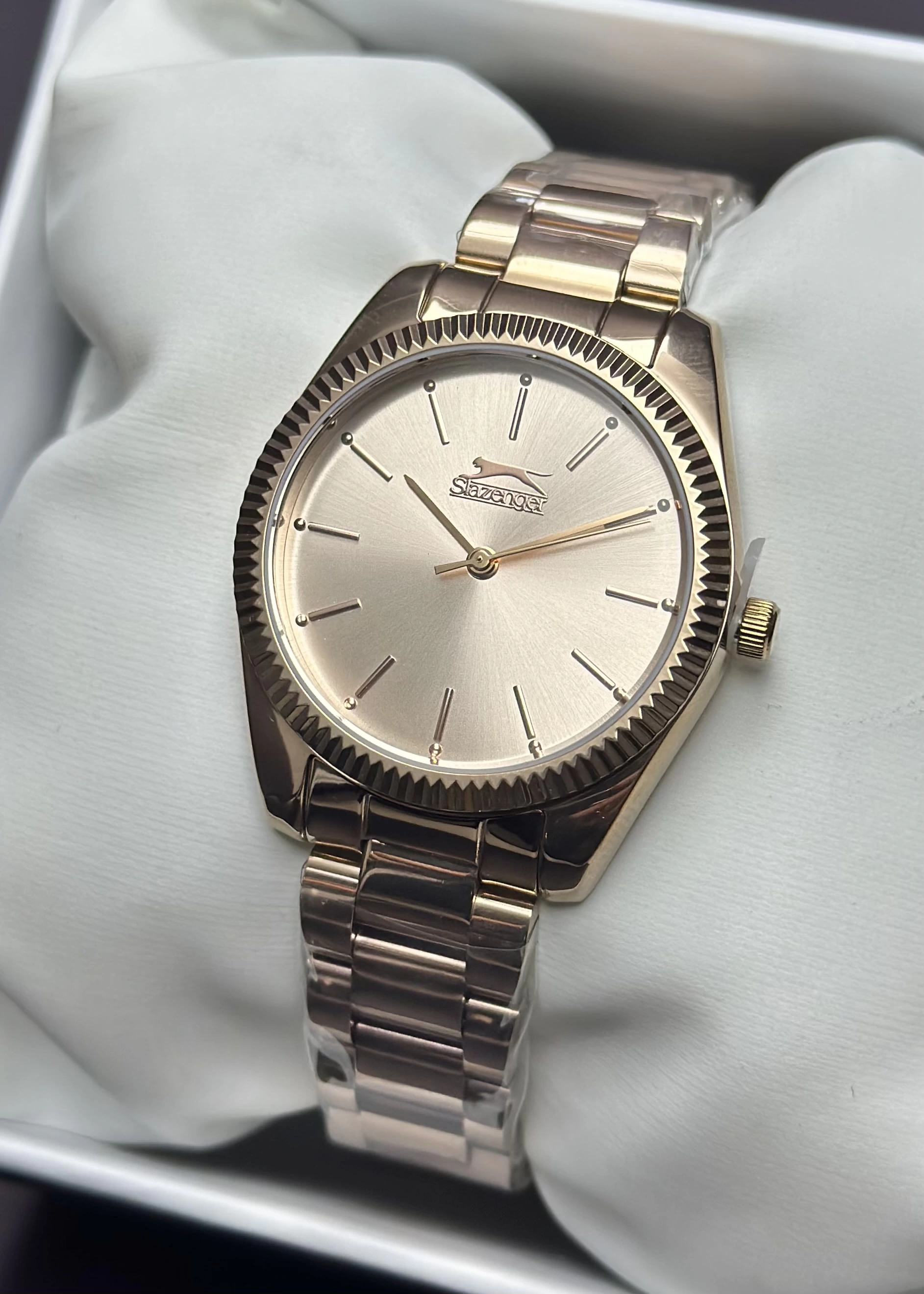 Slazenger Çelik Kordon Su Geçirmez Kadın Kol Saati