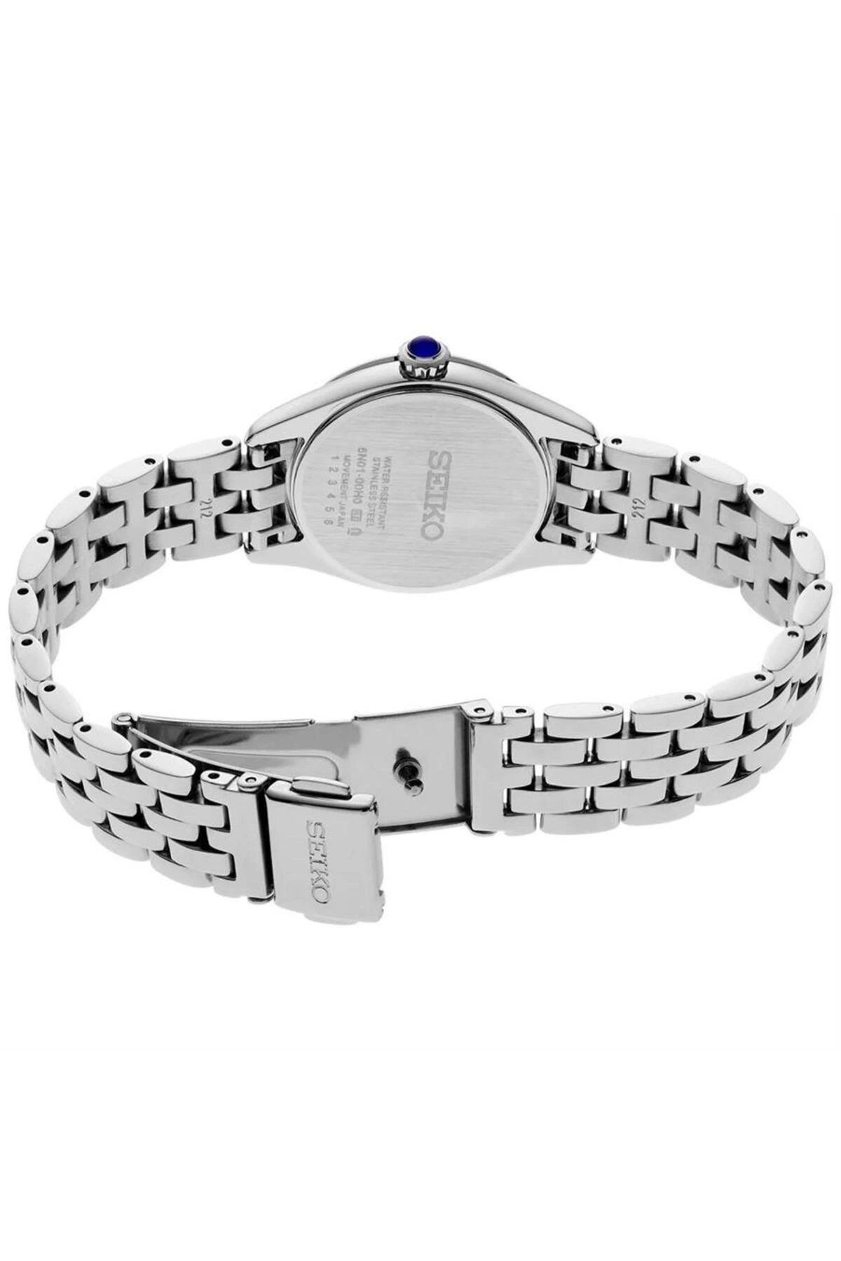 Seiko SUR539P1 Bombeli Hardlex Cam 10 atm Kadın Kol Saati