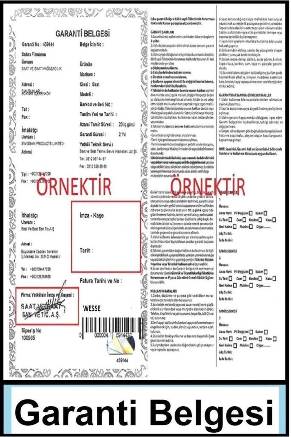 Wesse WWL111105 Kadın Kol Saati