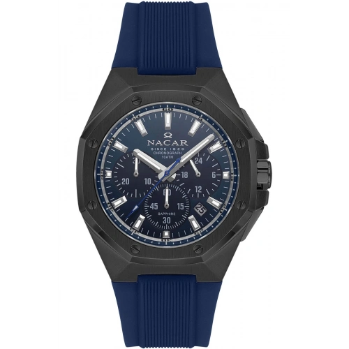 NACAR MAVİ SİLİKON ERKEK KOL SAATİ NC08-29430495-BLS3