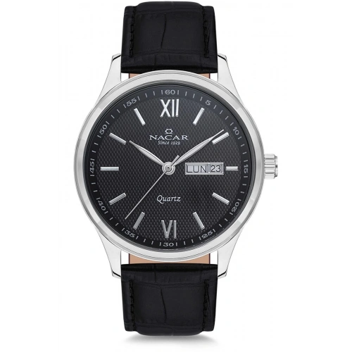 SİYAH DERİ ERKEK KOL SAATİ NC31-29B155-ABL1