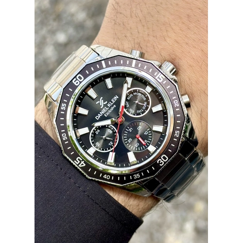 Daniel Klein Çelik Kordon Fonksiyonlu Erkek Kol Saati