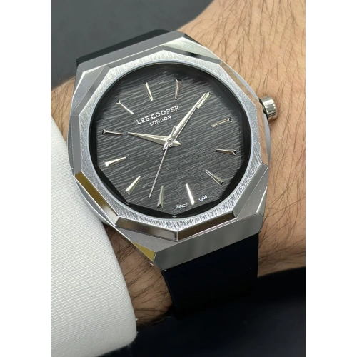 Lee Cooper Orijinal 2 Yıl Garantili Su Geçirmez Silikon Kordon Fonksiyonlu Erkek Kol Saati