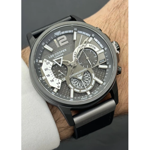 Lee Cooper Orijinal 2 Yıl Garantili Su Geçirmez Deri Kordon Fonksiyonlu Erkek Kol Saati