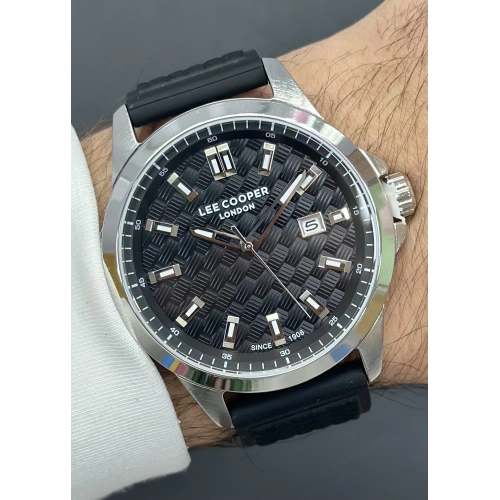 Lee Cooper Orijinal 2 Yıl Garantili Su Geçirmez Silikon Kordon Fonksiyonlu Erkek Kol Saati