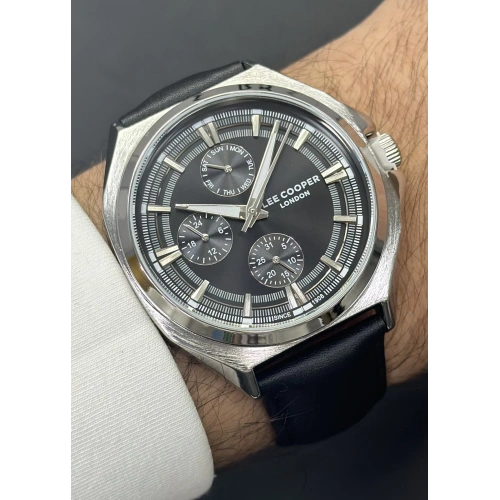 Lee Cooper Orijinal 2 Yıl Garantili Su Geçirmez Deri Kordon Fonksiyonlu Erkek Kol Saati