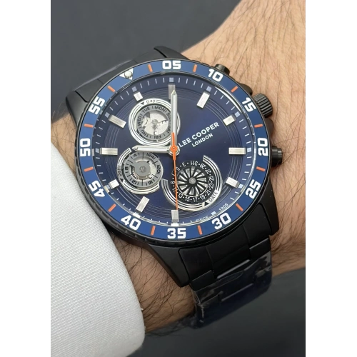 Lee Cooper Orijinal 2 Yıl Garantili Su Geçirmez Metal Kordon Fonksiyonlu Erkek Kol Saati