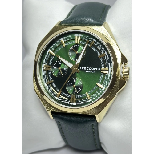 LeeCooperOrijinal 2 Yıl Garantili Su Geçirmez Deri Kordon Fonksiyonlu Erkek Kol Saati