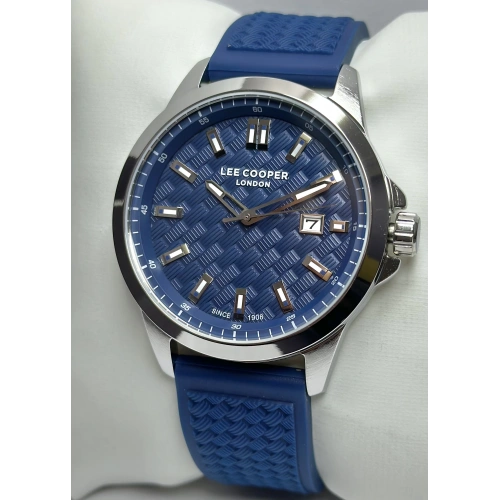Lee Cooper Orijinal 2 Yıl Garantili Su Geçirmez Silikon Kordon Fonksiyonlu Erkek Kol Saati