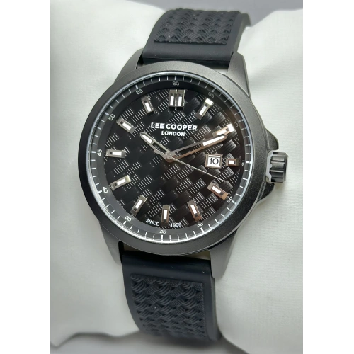 Lee Cooper Orijinal 2 Yıl Garantili Su Geçirmez Silikon Kordon Fonksiyonlu Erkek Kol Saati