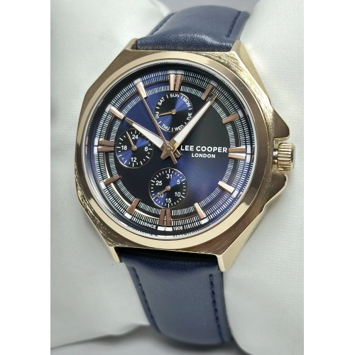 Lee Cooper Orijinal 2 Yıl Garantili Su Geçirmez Deri Kordon Fonksiyonlu Erkek Kol Saati