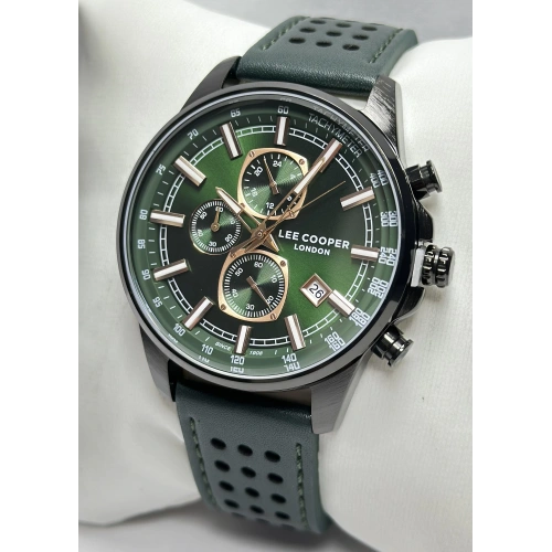 Lee Cooper Orijinal 2 Yıl Garantili Su Geçirmez Deri Kordon Fonksiyonlu Erkek Kol Saati