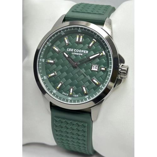Lee Cooper Orijinal 2 Yıl Garantili Su Geçirmez Silikon Kordon Fonksiyonlu Erkek Kol Saati