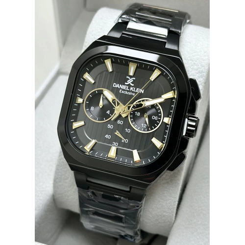 Daniel Klein Orijinal 2 Yıl Garantili Su Geçirmez Çelik Kordon Fonksiyonlu Erkek Kol Saati