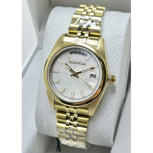 Qunatum Orijinal 2 Yıl Garantili Su Geçirmez Çelik Kordon Kadın Kol Saati