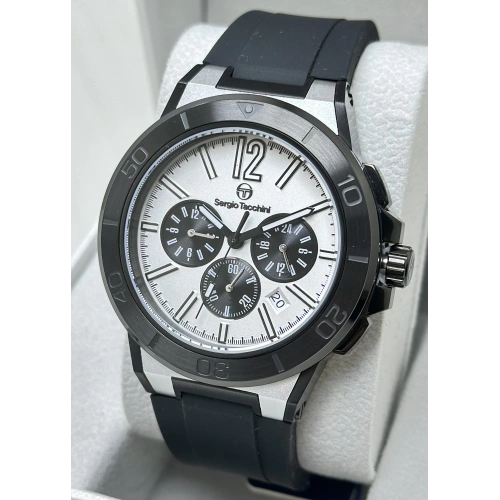 Sergio Tacchini Silikon Kordon Foknsiyonlu Erkek Kol Saati