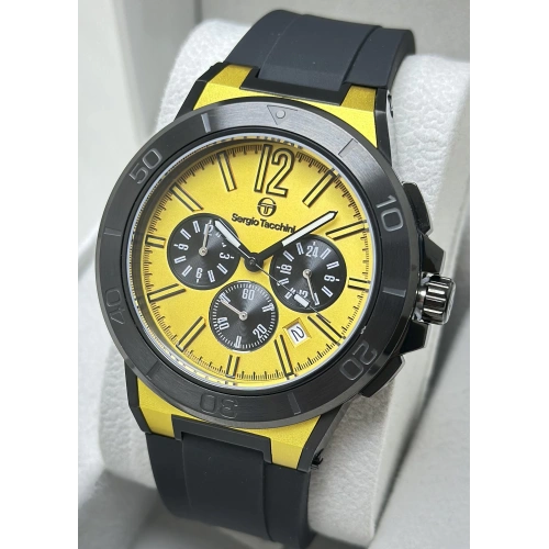Sergio Tacchini Silikon Kordon Foknsiyonlu Erkek Kol Saati
