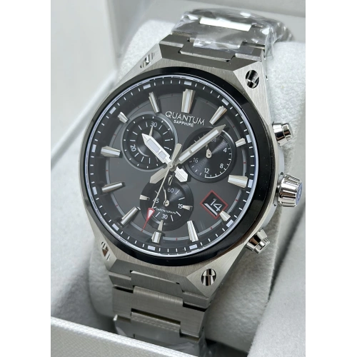 Quantum Çelik Kordon Fonksiyonlu Erkek Kol Saati