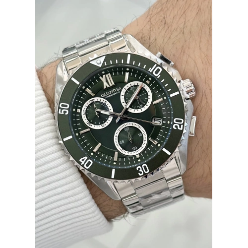 Quantum Çelik Kordon Fonksiyonlu Su Geçirmez Erkek Kol Saati