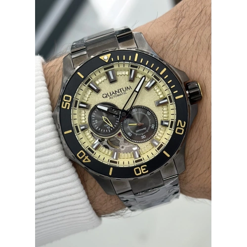 Quantum Çelik Kordon Fonksiyonlu Erkek Kol Saati