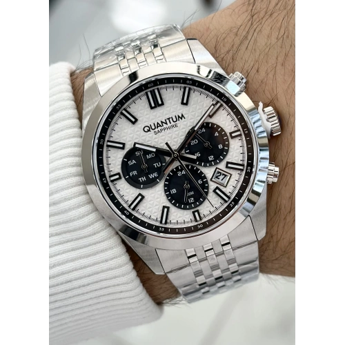Quantum Çelik Kordon Fonksiyonlu Erkek Kol Saati
