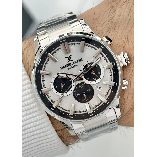 Daniel Klein Orijinal 2 Yıl Garantili Su Geçirmez Çelik Kordon Fonksiyonlu Erkek Kol Saati