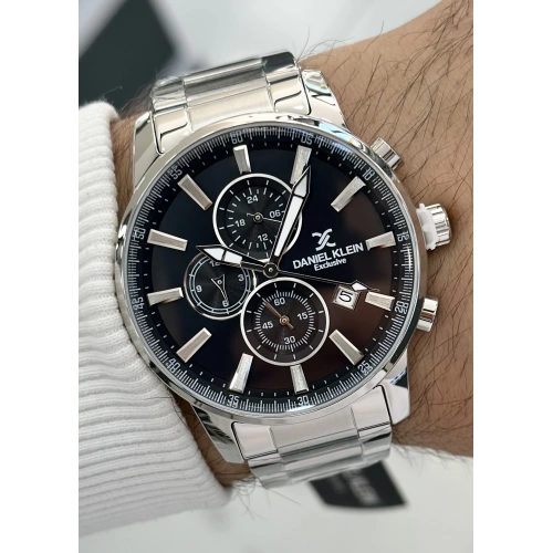 Daniel Klein Orijinal 2 Yıl Garantili Su Geçirmez Çelik Kordon Fonksiyonlu Erkek Kol Saati