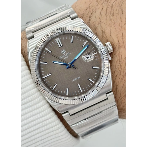 Hislon ILKCL211S-07SS Orijinal Çelik Kordon Erkek Kol Saati