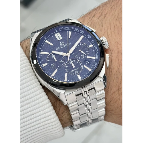 Momentus ILKSM340T-11SB Orijinal Çelik Kordon Erkek Kol Saati