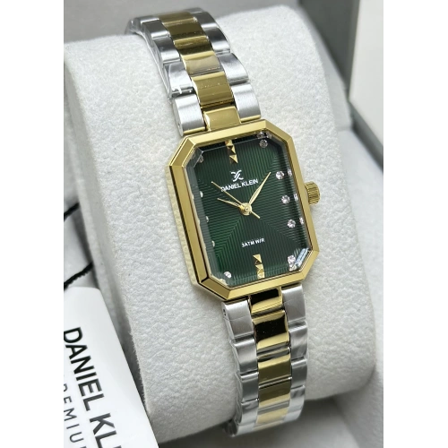 Daniel Klein Dikdörtgen Su Geçirmez Çelik Kordon Kadın Kol Saati ILK109683