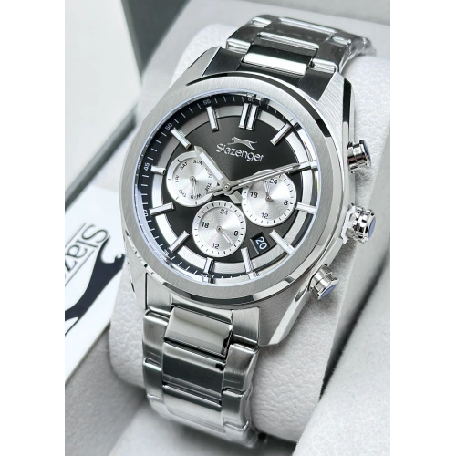 Slazenger Erkek Kol Saati Nişan Hediyesi Fonksiyonlu Orijinal Su Geçirmez ILK2554A1