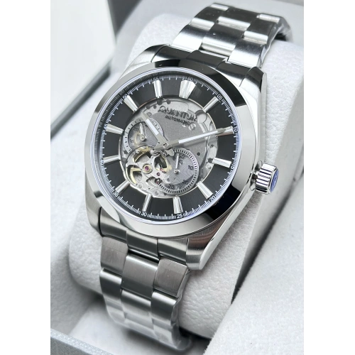 Quantum Otomatik Çelik Kordon Su Geçirmez Erkek Kol Saati