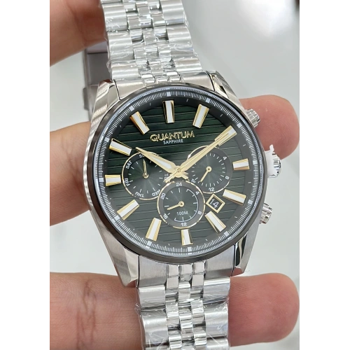 Quantum Orijinal 2 Yıl Garantili Su Geçirmez Çelik Kordon Fonksiyonlu Erkek Kol Saati