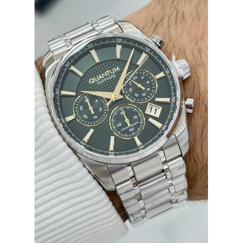 Quantum Orijinal 2 Yıl Garantili Su Geçirmez Çelik Kordon Fonksiyonlu Erkek Kol Saati