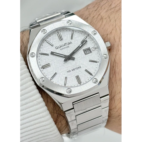 Qunatum Orijinal 2 Yıl Garantili Su Geçirmez Çelik Kordon Erkek Kol Saati