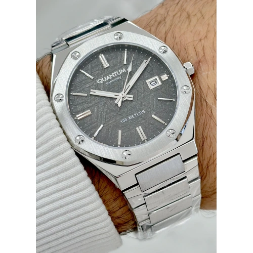 Qunatum Orijinal 2 Yıl Garantili Su Geçirmez Çelik Kordon Erkek Kol Saati