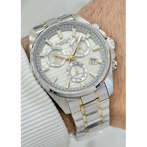 Qunatum Orijinal 2 Yıl Garantili Su Geçirmez Çelik Kordon Fonksiyonlu Erkek Kol Saati