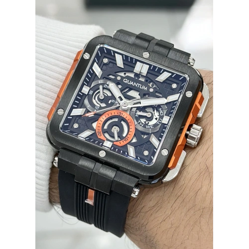 Qunatum Orijinal 2 Yıl Garantili Su Geçirmez Çelik Kordon Fonksiyonlu Erkek Kol Saati