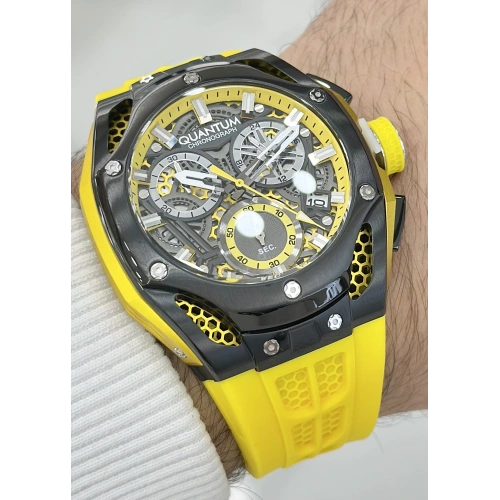 Qunatum Orijinal 2 Yıl Garantili Su Geçirmez Çelik Kordon Fonksiyonlu Erkek Kol Saati