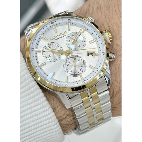 Qunatum Orijinal 2 Yıl Garantili Su Geçirmez Çelik Kordon Fonksiyonlu Erkek Kol Saati