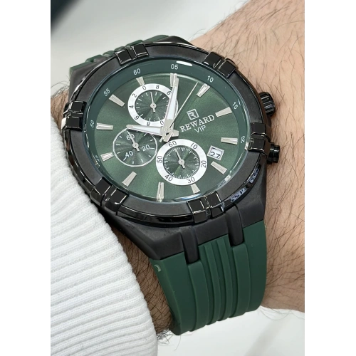 Reward Silikon Kordon Erkek Kol Saati Su Geçirmez 2 Yıl Garantili