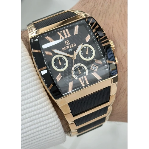 Reward Çelik Kordon Erkek Kol Saati Su Geçirmez 2 Yıl Garantili