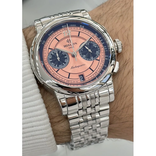 Hislon Orijinal Çelik Kordon Erkek Kol Saati ILKMS164S-12SS